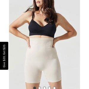 Pale Nude Blanqi Postpartum Girl Shorts